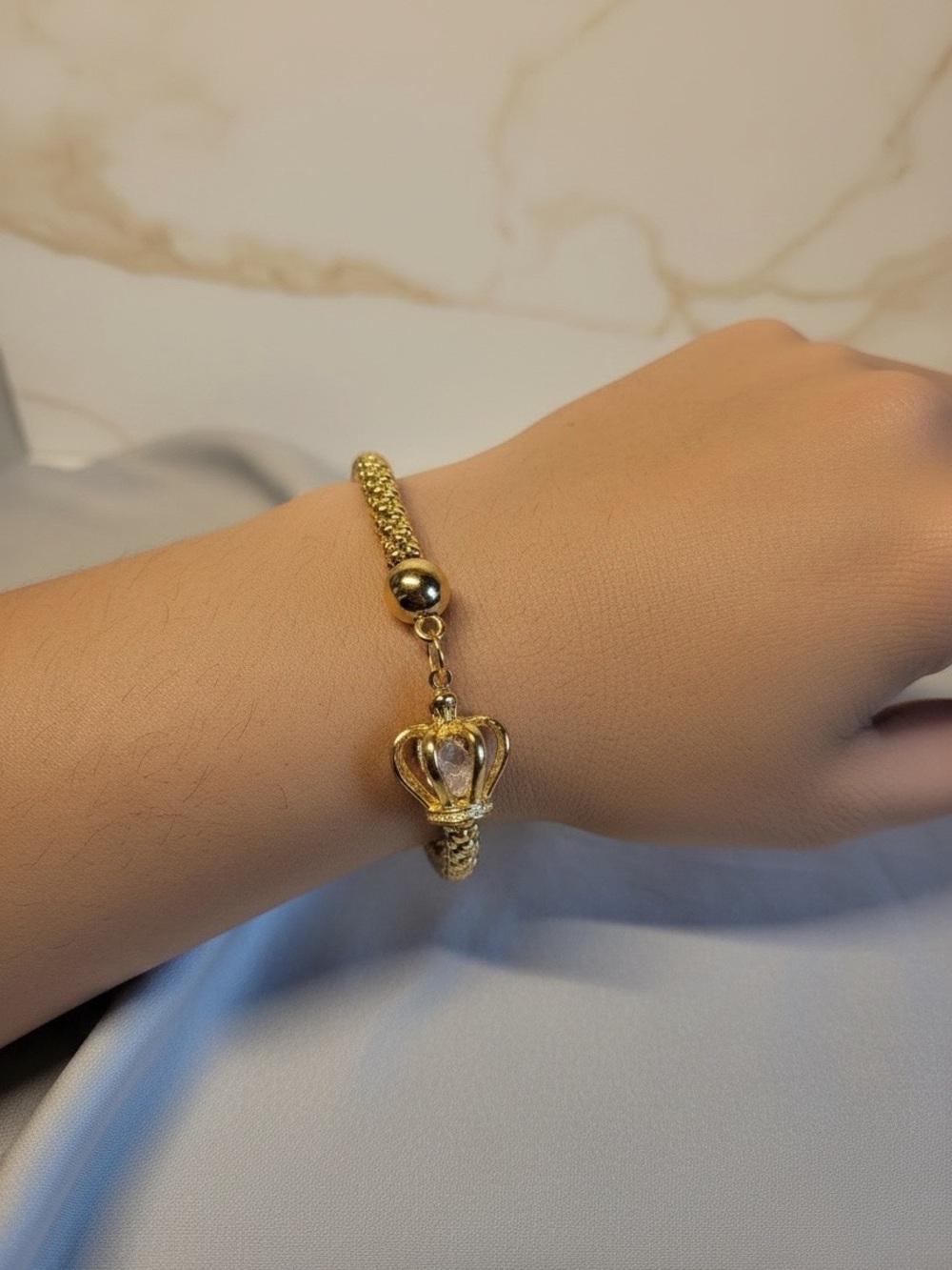 Pick One - Stretchy Crown Charm Bracelet